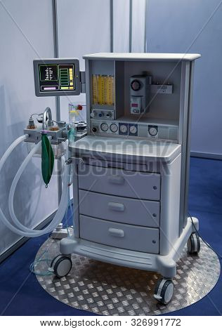 Anaesthesia Machine For Monitoring Patient In Operation Room