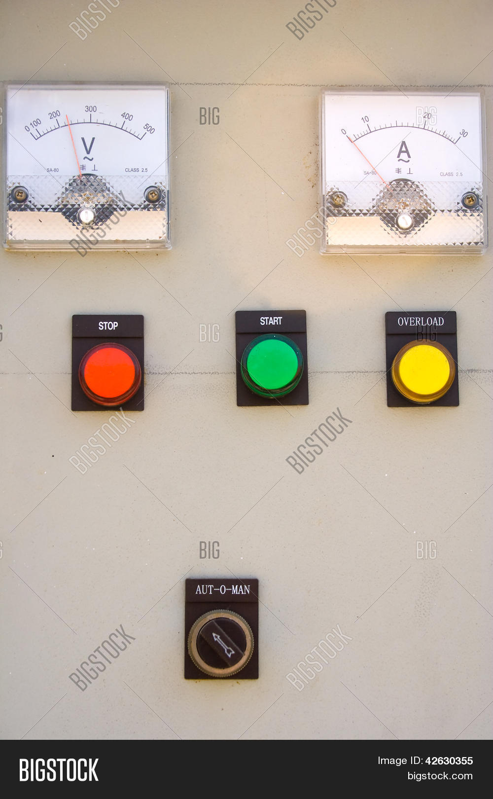 Pump Switch Panel Image & Photo (Free Trial) | Bigstock