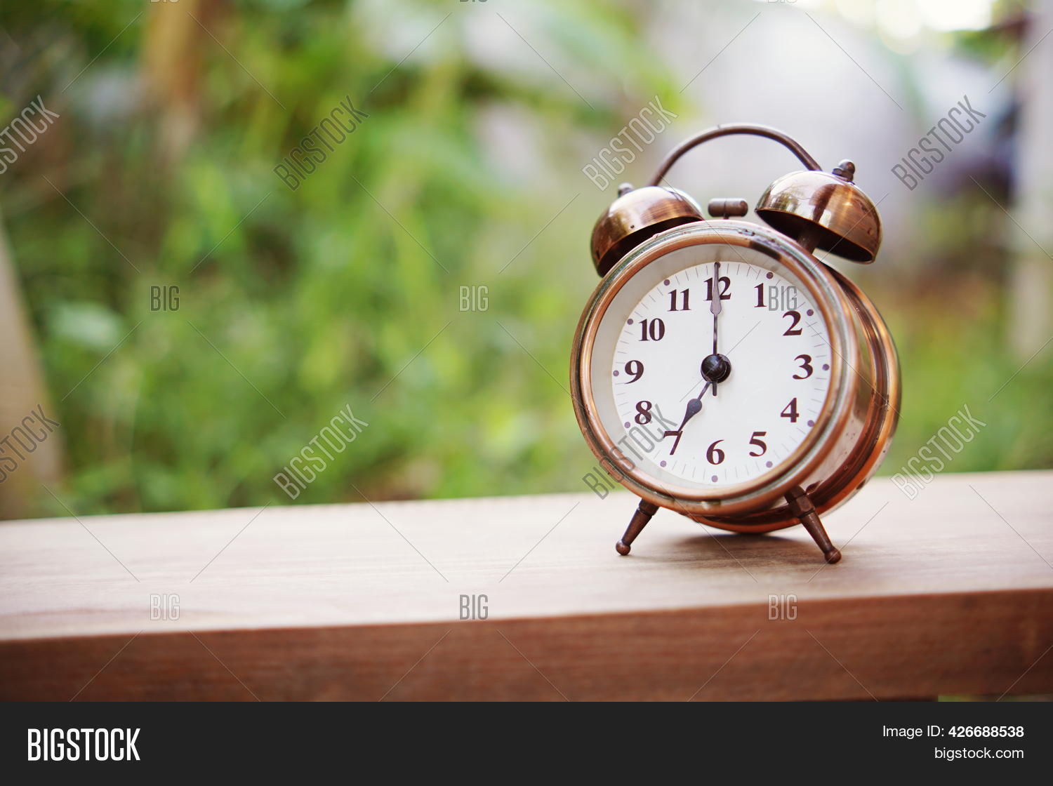 Vintage Alarm Clock Image & Photo (Free Trial) Bigstock
