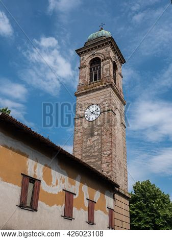 Bell Tower Of The Church Of San Giacomo Apostolo In Cad