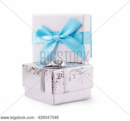 Boxes For Cookies Or Sweets On A White Background