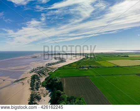 Powillimount beach coastline in Dumfries and Galloway, South West Scotland