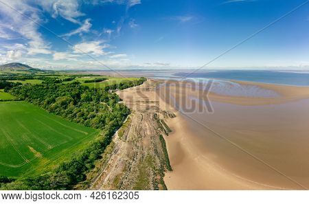Powillimount beach coastline in Dumfries and Galloway, South West Scotland