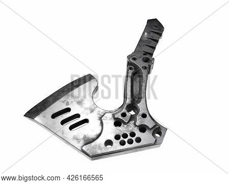 Tactical Ax 3d  Render In White Background