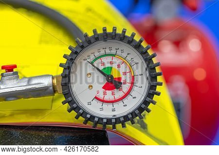 Bar Pressure Gauge Instrument For Air Compressor