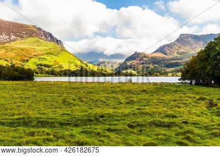 View Of Snowdonia, Through Nantlle Valley