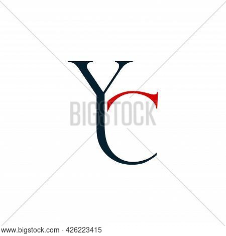 Yc Or Cy Logo. Company Logo. Monogram Design. Letters Y And C.