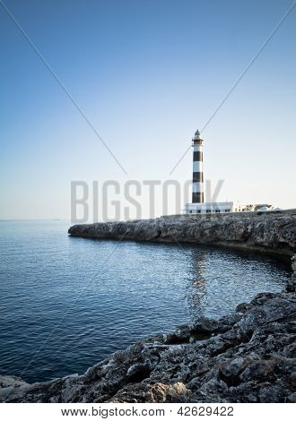 Coucher de soleil au phare