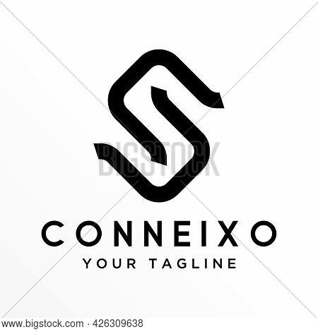 Letter S Free Logo Vector Stock. Flip Abstract Design Concept. Can Be Used As A Symbol Related To In