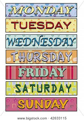 Días de la semana