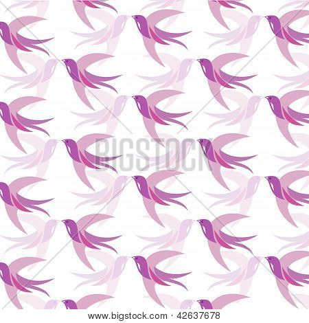 Papel de parede sem costura hirondelle