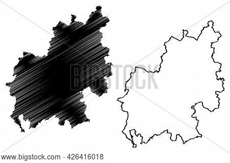 Euskirchen District (federal Republic Of Germany, State Of North Rhine-westphalia, Nrw, Cologne Regi