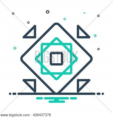 Mix Icon For Modularize Modular Structure Organization Marketing  Design  Development