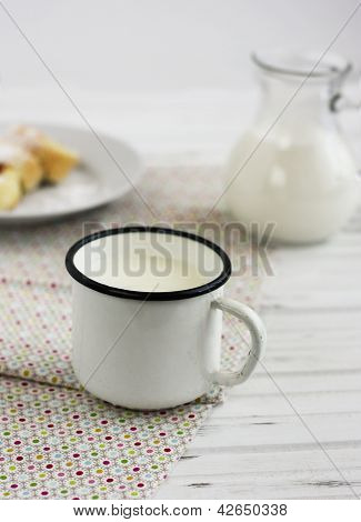 kopp mjölk
