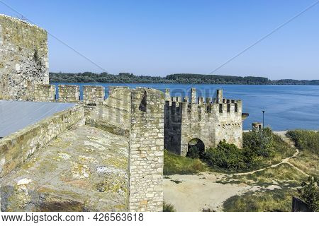 Ruins Of Smederevo Fortress In Town Of Smederevo, Serbia
