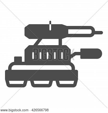 Grinding Machine Solid Icon, Construction Tools Concept, Angle Grinder Vector Sign On White Backgrou