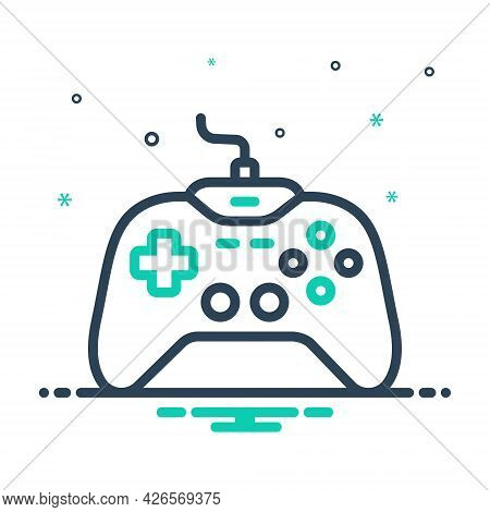 Mix Icon For Controller Gamify Activity Device Joystick Electronic Remote