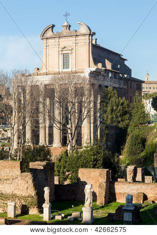 Modo de exibição de detalhes da Roma antiga