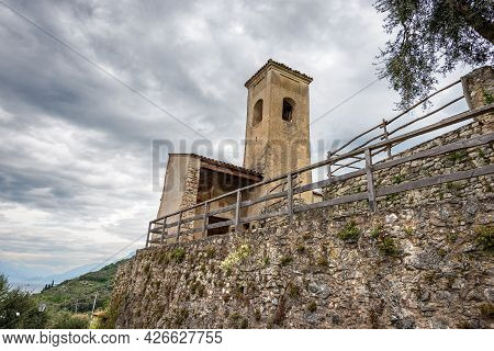 Small Church Of San Antonio Abate (saint Anthony Abbot) In Romanesque Style, Xiii-xiv Century, Blaza