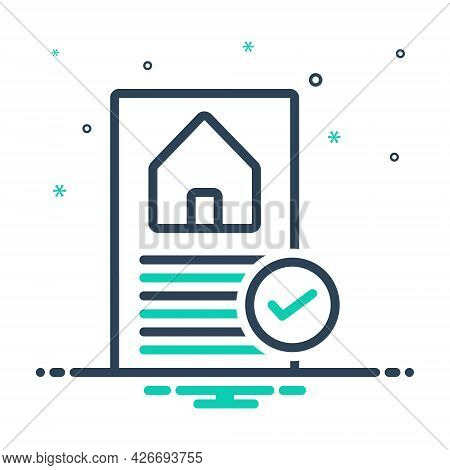Mix Icon For Preapproved Check Box Approved Correct House Loan