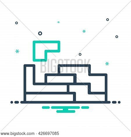 Mix Icon For Solution Puzzle Concept Crisis Game Settlement