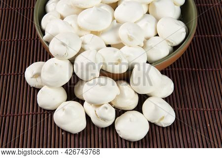 Typical Bakery Sigh, Made In Brazil. Sweet Made From Egg White And Sugar