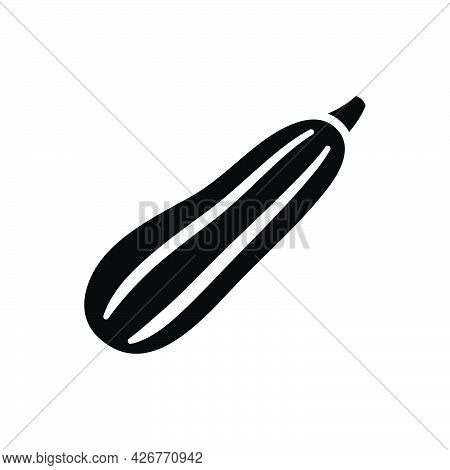 Courgette Icon. Meticulously Designed Vector Eps File.