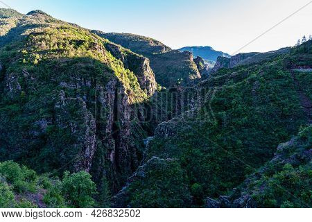 Gorges De Daluis Or Chocolate Canyon As It Is Called By Locals Because Of The Rocks Color Formed By 