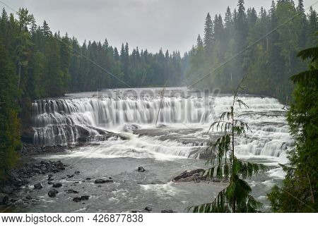 Dawson Falls Wells Gray Park Bc. Dawson Falls In Canada's Wells Gray Provincial Park.