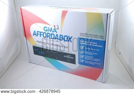 Manila, Ph - July 14 - Gma Affordabox Digital Tv Receiver On July 14, 2021 In Manila, Philippines.