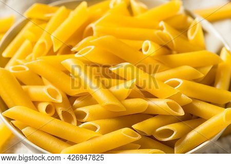 Homemade Italian Dry Mostaccioli Pasta