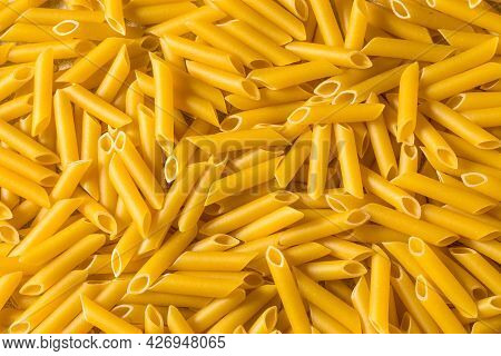 Homemade Italian Dry Mostaccioli Pasta