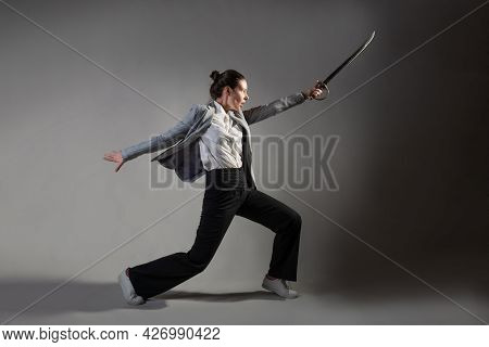 Fighting The Invisible Enemy In Work And Career, Concept. To Overcome Self-doubt,