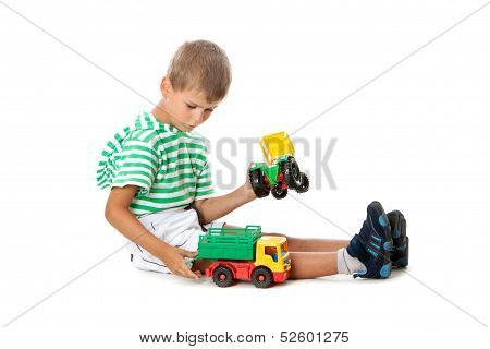 Boy With A Toy