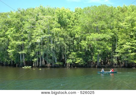 Canoeists_suwannee