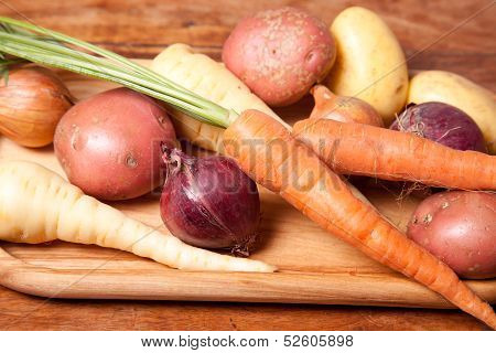 Close Up Vegetables