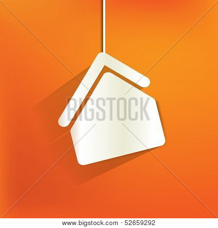 home icon,flat design