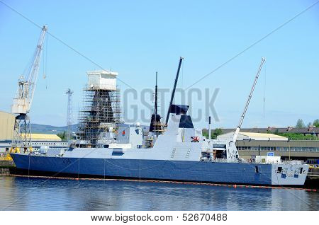 Navy boat Glasgow