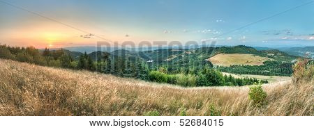 Landscape, View From Paradajs Towards Vtacnik Mountain