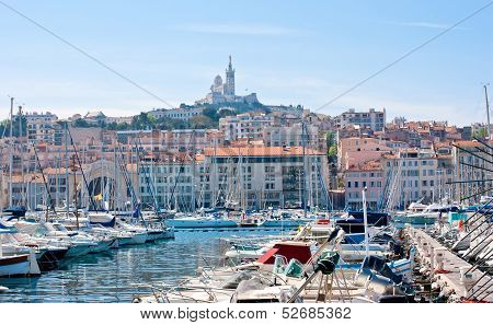The Old Port Of Marseille