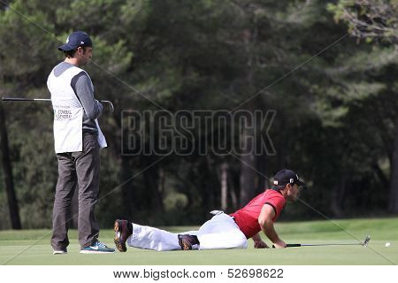 David Antonelli at the golf Masters 13, 2013