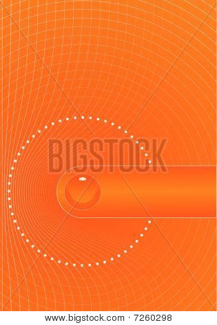 design da capa laranja