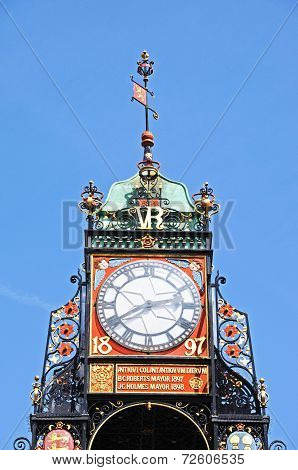 Eastgate clock, Chester.