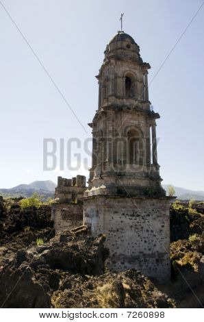 Begravet kirke, Mexico