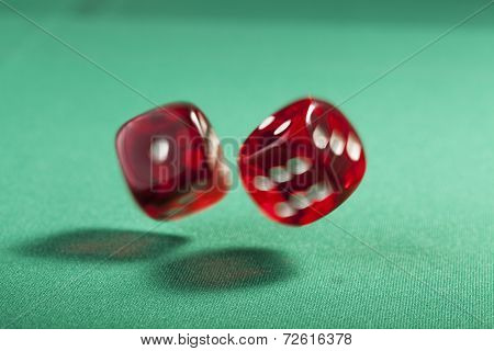 Two Bouncing Dice