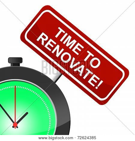 Time To Renovate Shows Fix Up And Improve