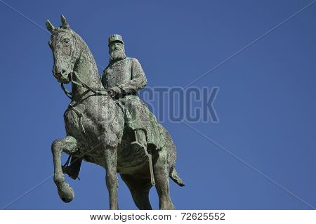 Leopold Ii Statue - King Of The Belgians