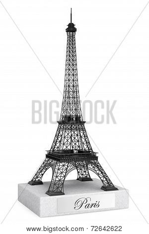 3D Eiffel Tower Statue