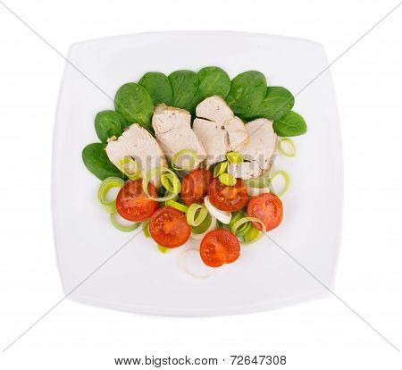 Healthy salad.