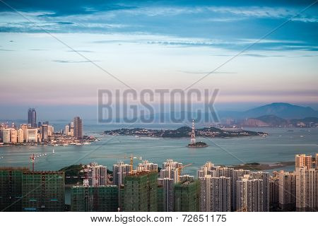 Aerial View Of Gulangyu Island